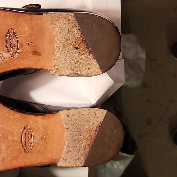 TOD'S Buckled Brogues Very Clean Size 10 Luxurious Italian Leather Fantastic - Picture 11 of 12